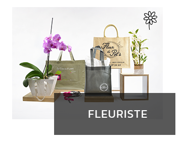 Packaging Paris assure la conception sur mesure & la livraison de vos sacs, boîtes, porte-bouquets, emballages personnalisés, aux couleurs de votre boutique.